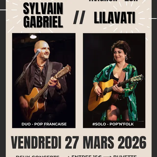 Sylvain Gabriel + Lilavati en concert_Avignon