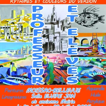 Exposition  Rythmes et couleurs du Verdon