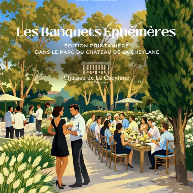 Banquet éphémère au Château de la Cheylane_La Londe-les-Maures