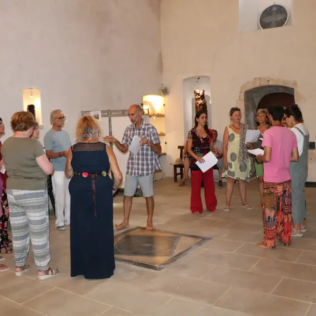 Stage de perfectionnement au chant grégorien_Simiane-la-Rotonde