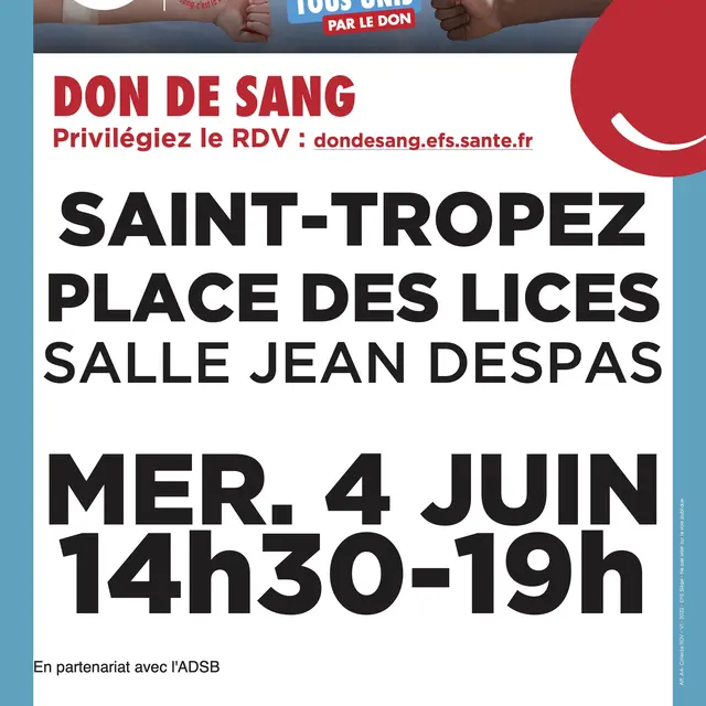 Don du sang_Saint-Tropez