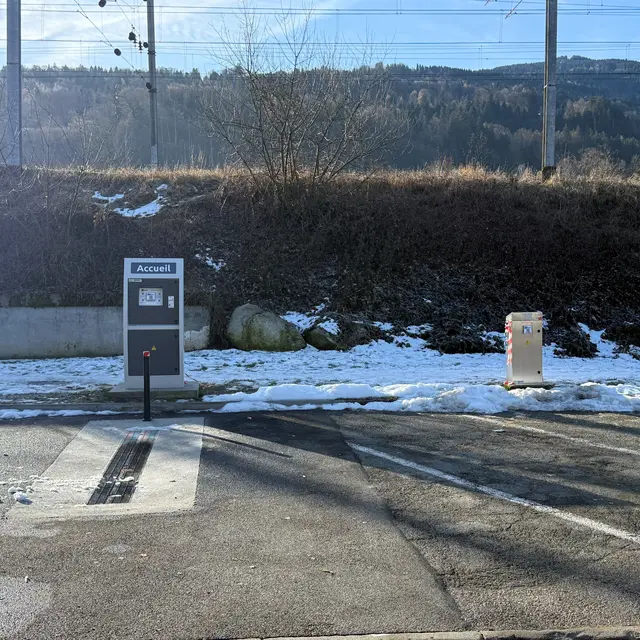 Aire de service de camping-car du Parking du Stade_Saint-Gervais-les-Bains