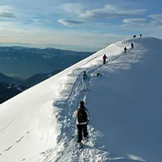 Randonnée Raquettes Belledonne Evasion