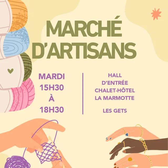 Marché d'artisans_Les Gets