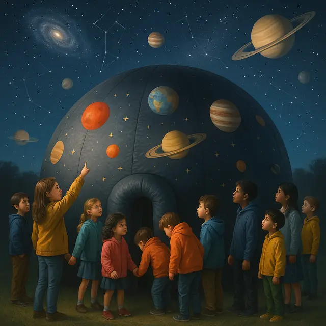 La tête dans les étoiles…  pour les petits curieux !_Aillon-le-Jeune