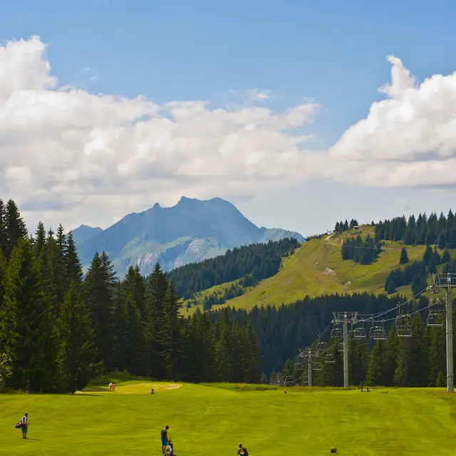 Parcourt de Golf avec un Pro Morzine