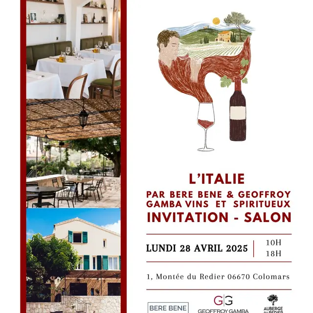 Salon Bere Bene X Geoffroy Gamba Vins & Spiritueux_Colomars
