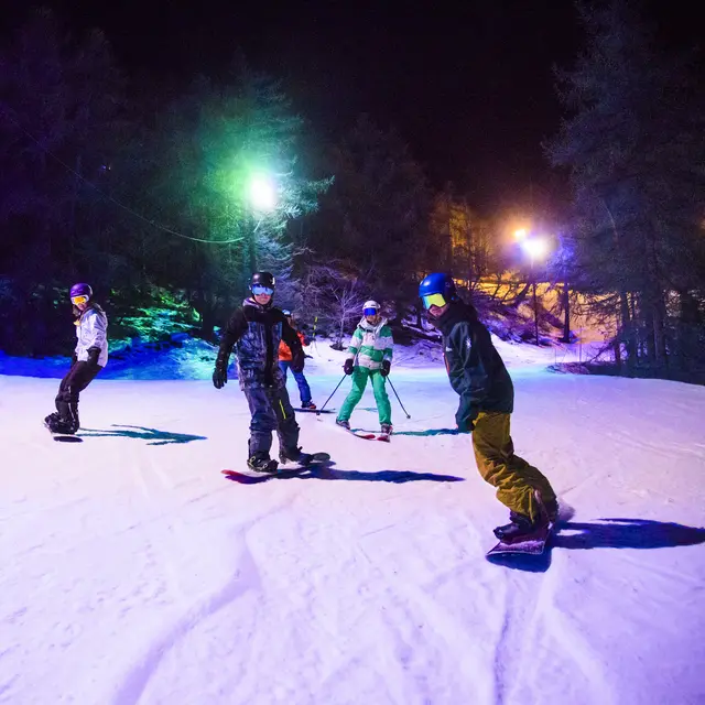 Ski de nuit Villeneuve