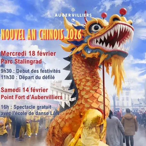 Evènement - Nouvel An chinois_Aubervilliers