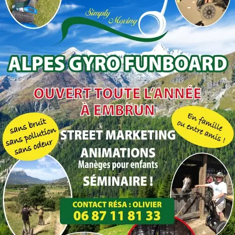 Alpes Gyro Funboard Rando Segway