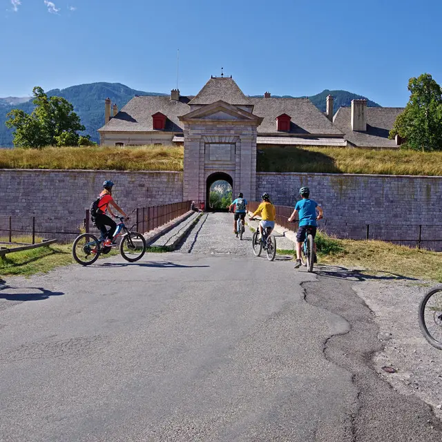 Liaison VTT Eygliers village - Mont-Dauphin_Eygliers