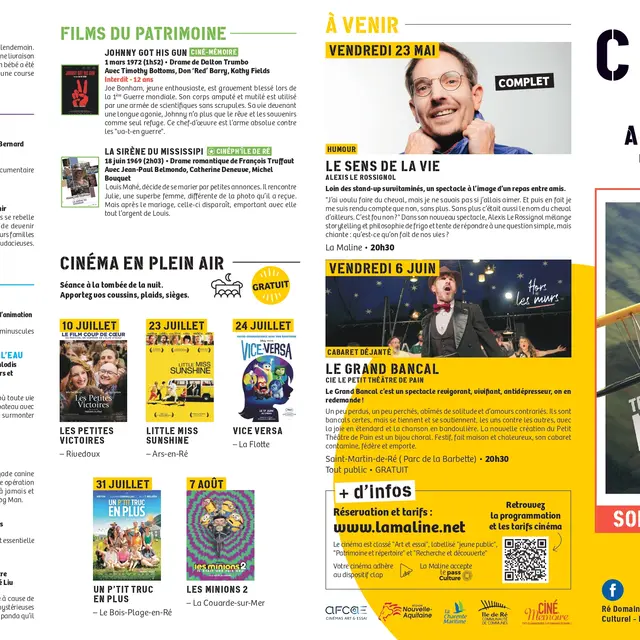 Cinéma de plein air - Little Miss Sunshine - Ars-en-Ré