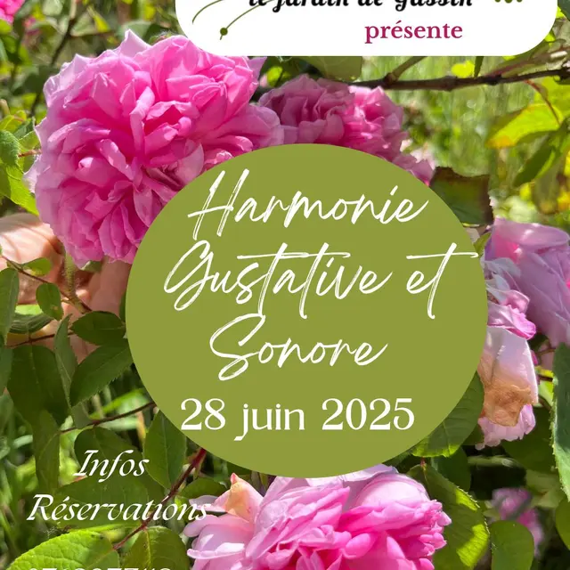 Harmonie gustative et sonore au jardin de Gassin