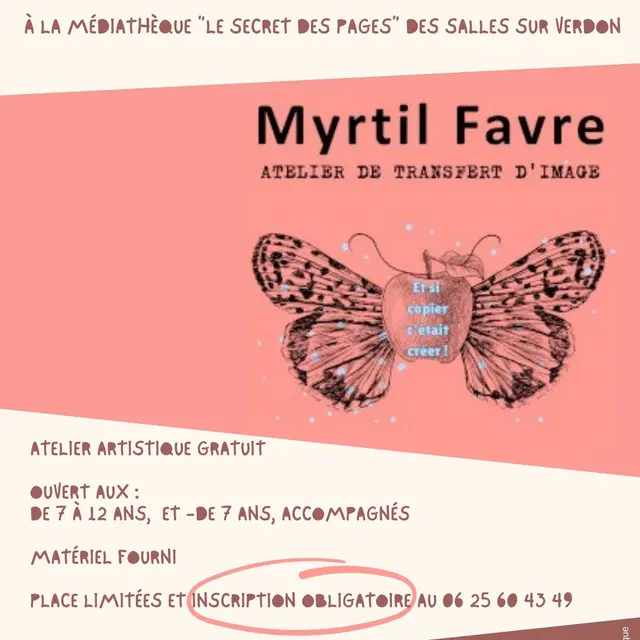 Atelier pour enfants Et si copier, c'était créer!