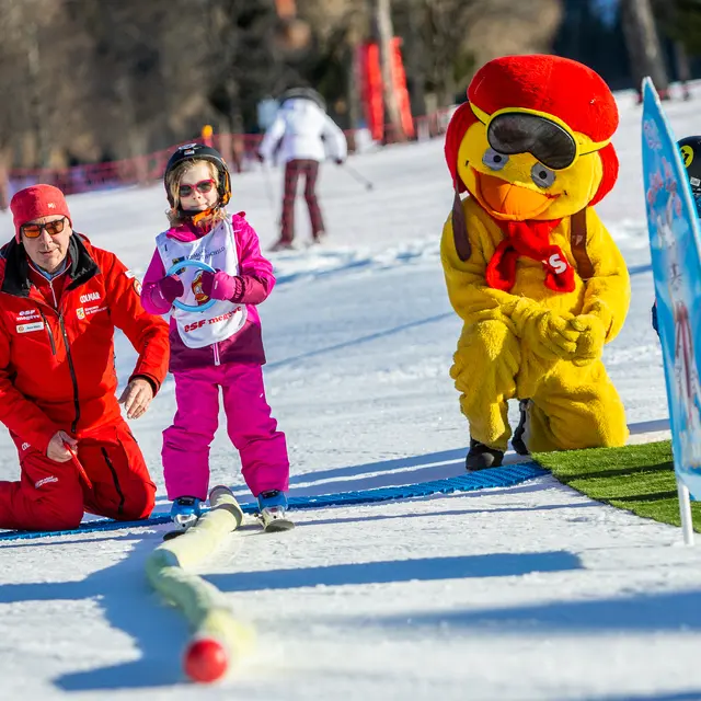 Initiation Pioupiou à la journée au Mont d'Arbois_Megève