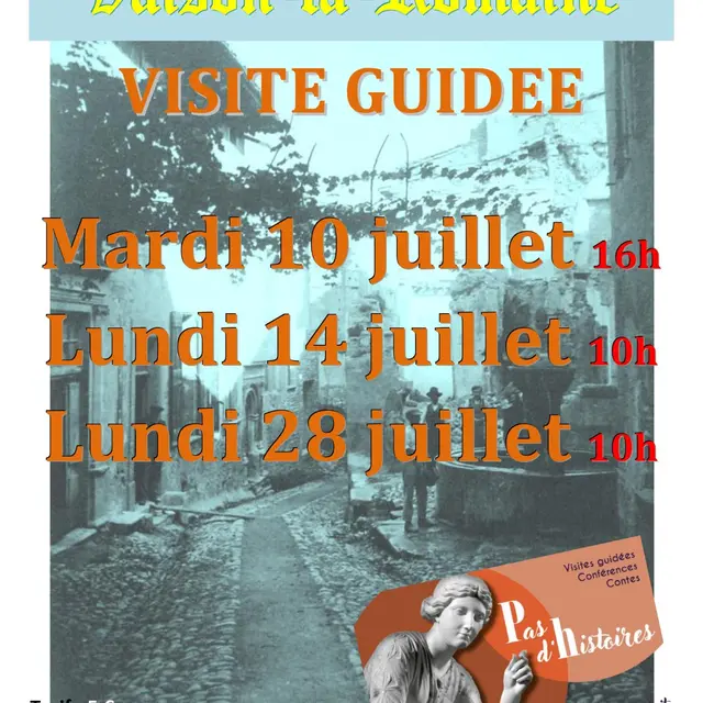 Visite guidée de la cité médiévale - Mélanie Bienfait 'Pas d'Histoires'_Vaison-la-Romaine