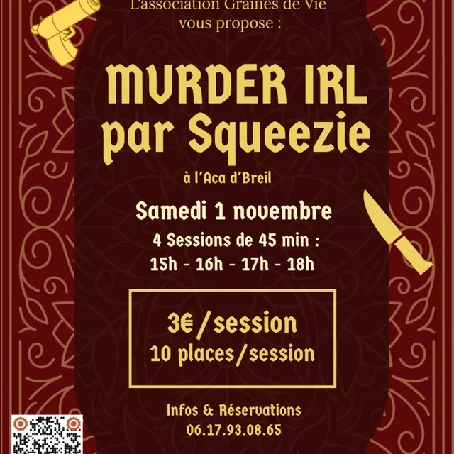 Murder party IRL par Squeezie_Breil-sur-Roya