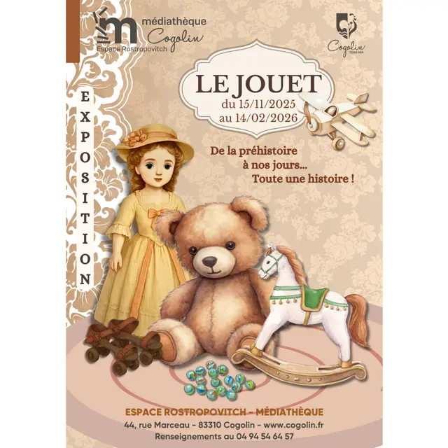 Exposition L'histoire du jouet_Cogolin