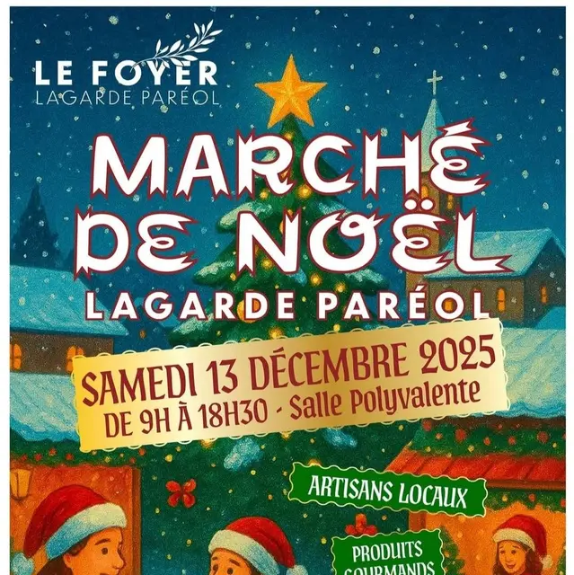 Marché de Noël  à Lagarde Paréol_Lagarde-Paréol