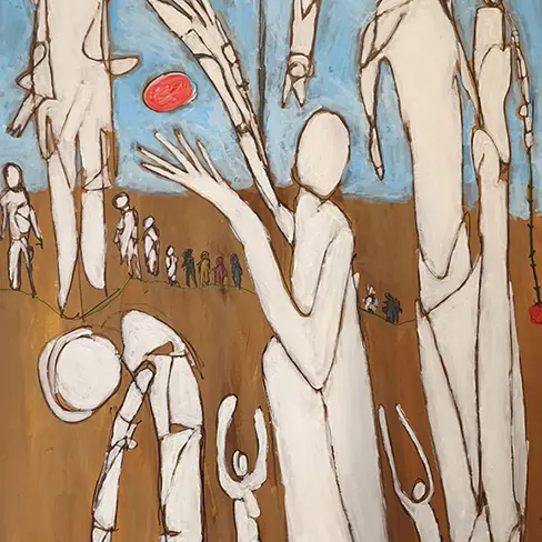 Exposition - Mouvement de foule_Saint-Denis