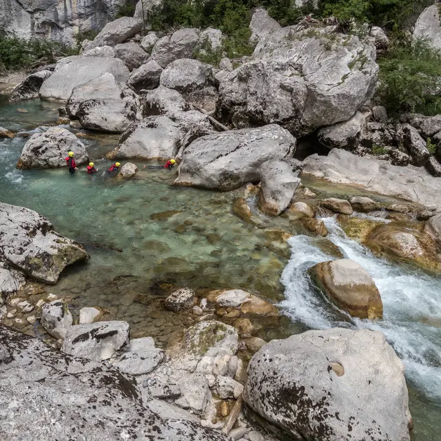 Canyoning aquatique couloir samson