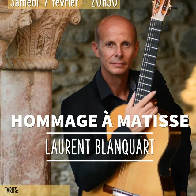 Concert: HOMMAGE À MATISSE - Laurent Blanquart_Levens