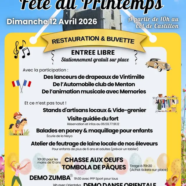 Grande Fête du Printemps et Vide Greniers à Castillon_Castillon