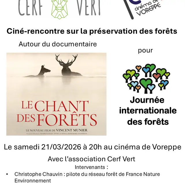 Ciné-rencontre sur la préservation des forêts
