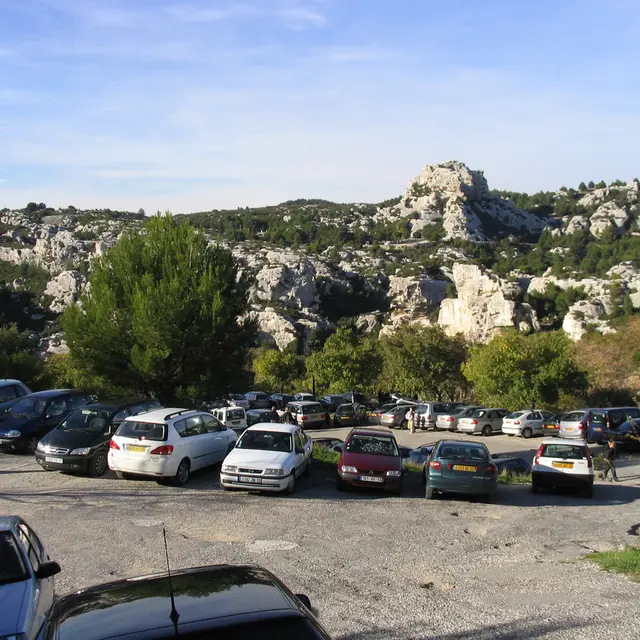 Parking_Les Baux-de-Provence