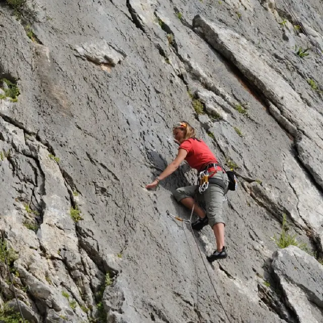 Escalade Gorges d'Agnielles