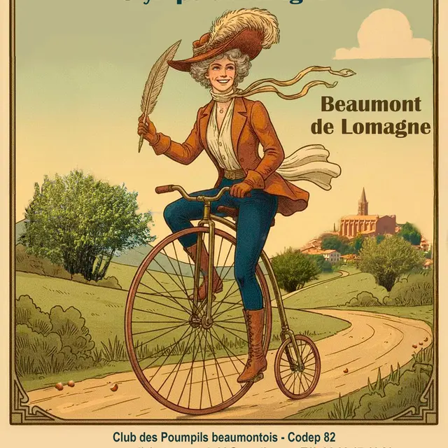 Randonnée cycliste féminine Olympe de Gouges_Beaumont-de-Lomagne