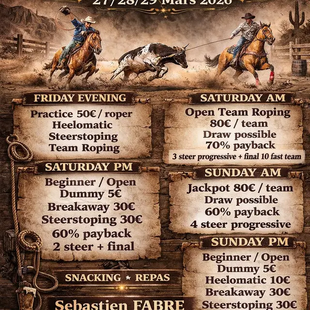 Roping Competition Le Petit Roman_Maussane-les-Alpilles