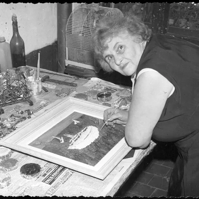 Emilienne Delacroix - Exposition “Les femmes saint-pauloises”