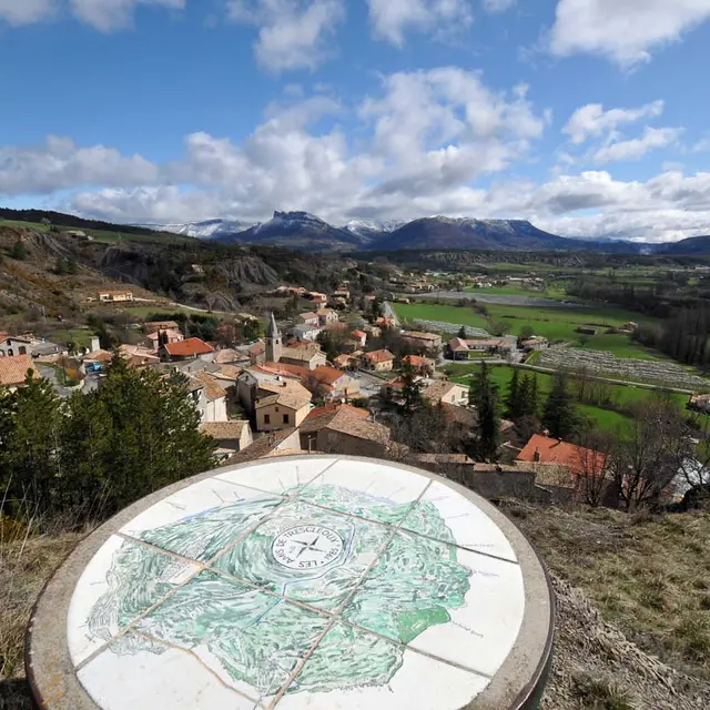 Table d'orientation de Trescléoux