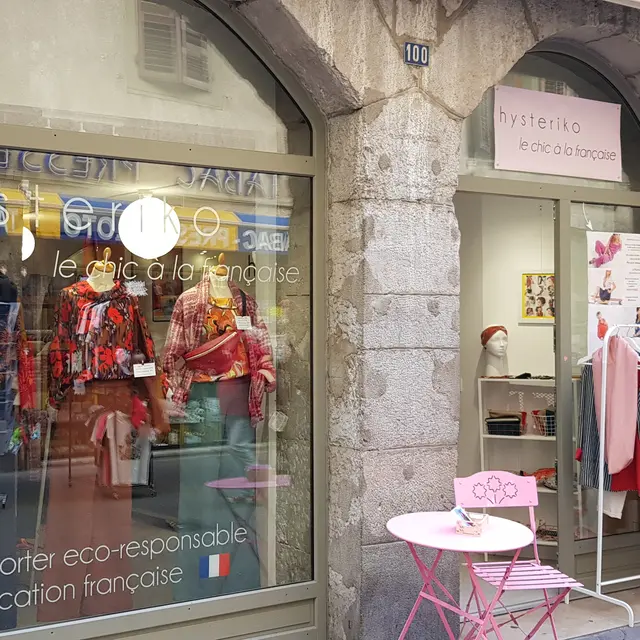 Boutique - Atelier hysteriko 100 rue Croix d'Or, Chambéry