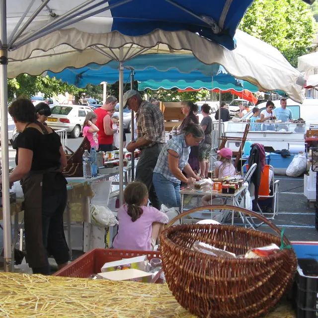 Marché de producteurs Chaudes-Aigues
