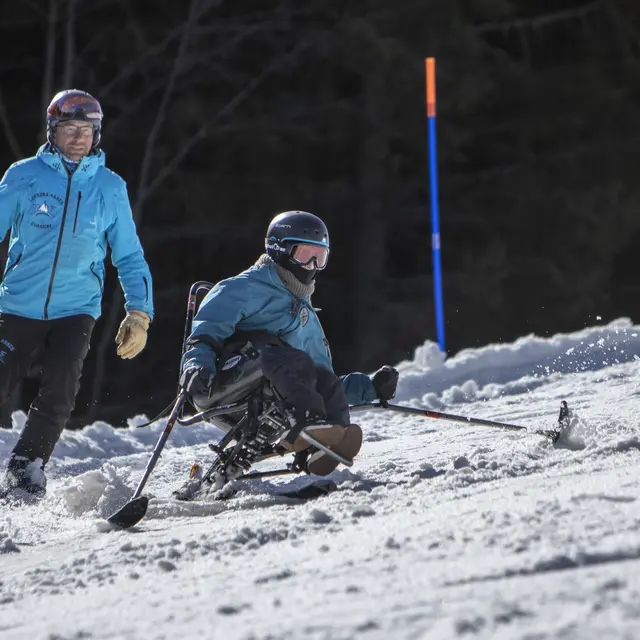 Cours d’Uniski ou Dualski_Combloux