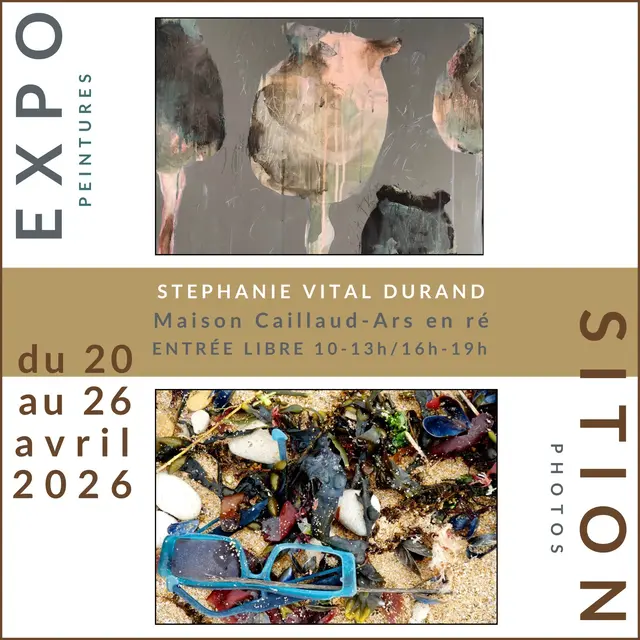 Affiche de l'exposition Stéphanie Vital Durand