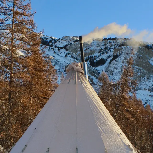 nuit en Tipi