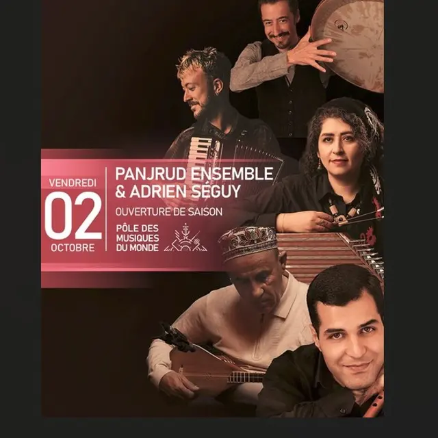 Lancement de saison :  Panjrud Ensemble Du Caucase à la Transoxiane_Marseille