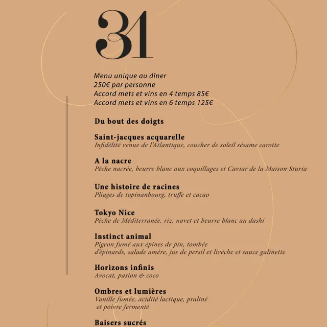 Meu dîner du 31 décembre