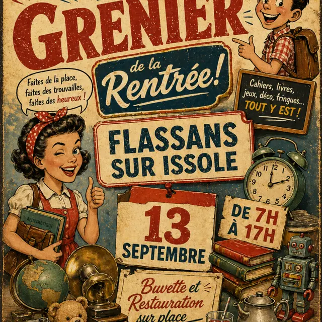 Vide grenier de la rentrée_Flassans-sur-Issole