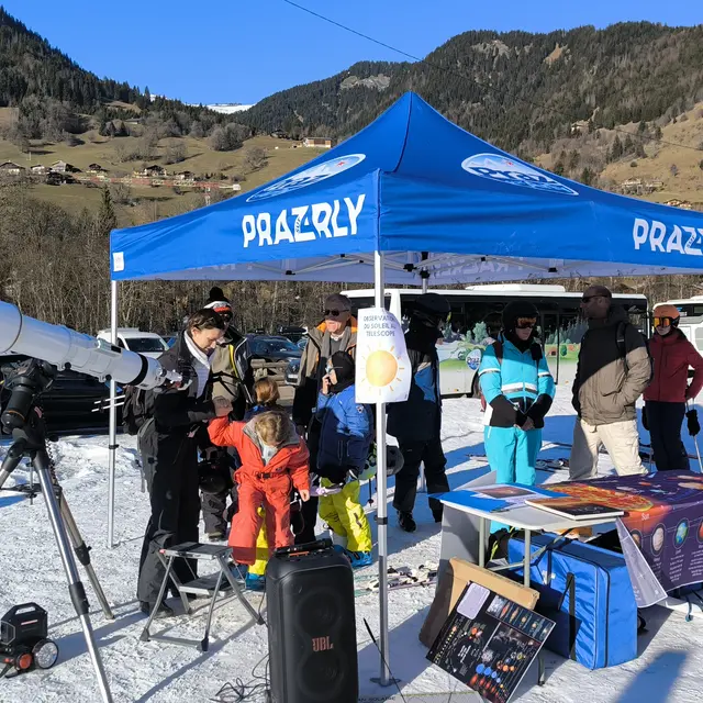 Observation du soleil_Praz-sur-Arly