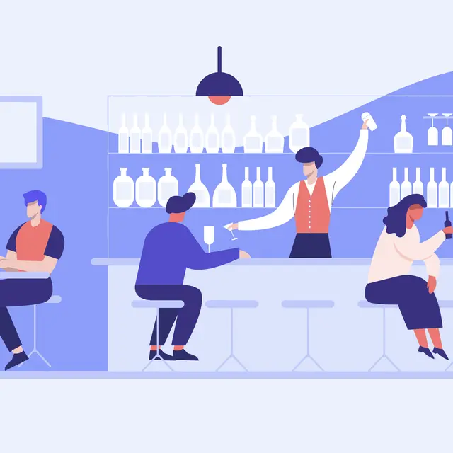 Bar communal La Piarre