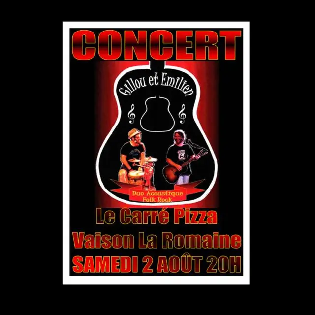 Soirée Concert - Le Carré Pizza_Vaison-la-Romaine