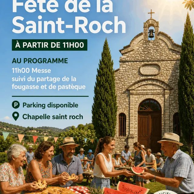 Fête patronale de la Saint-Roch_La Colle-sur-Loup