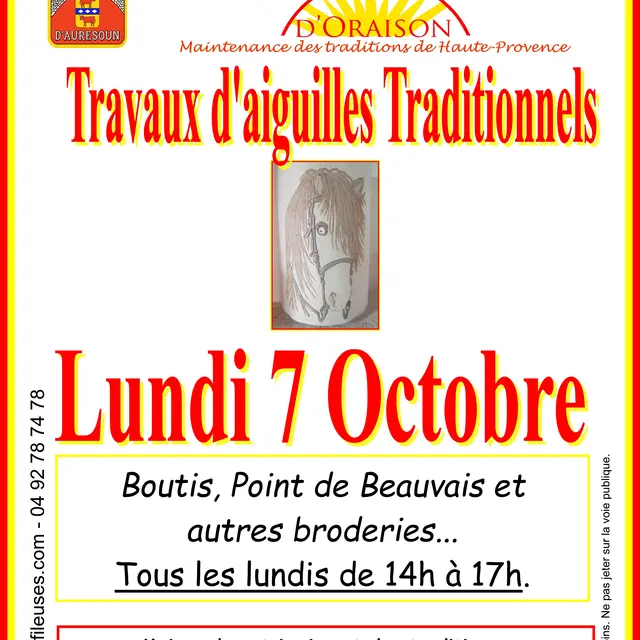 Affiche Travaux Aiguilles
