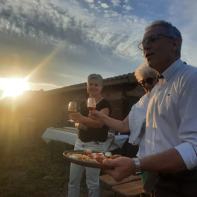Apéro Sunset dans les vignes (Domaine Peychon)_Saint-Vallier