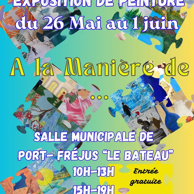 EXPOSITION DE PEINTURES DE LA SASEL Fréjus