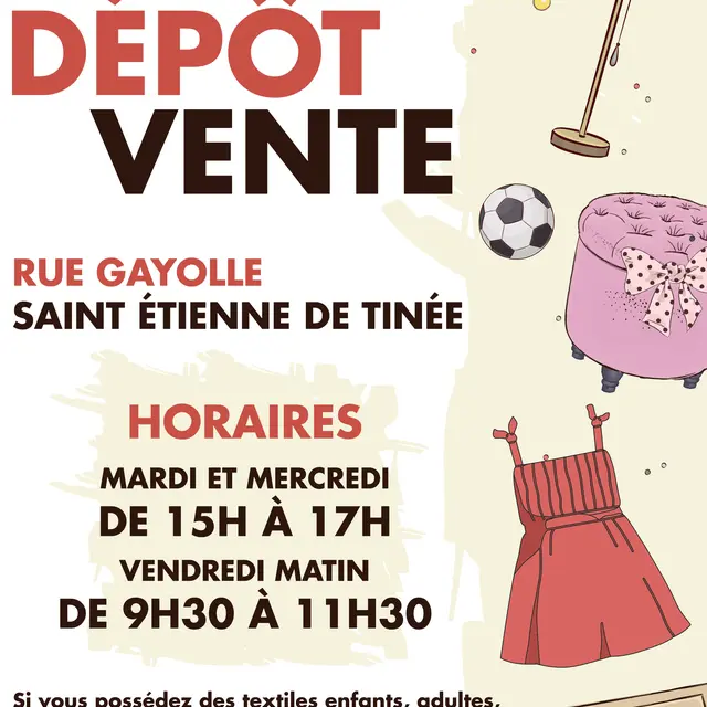 Local Dépôt vente_Saint-Étienne-de-Tinée